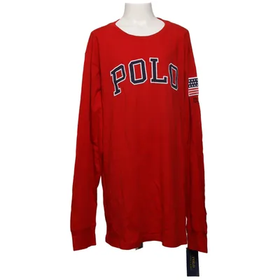 T-shirt à manches longues (Rouge) de Polo Ralph Lauren Coton