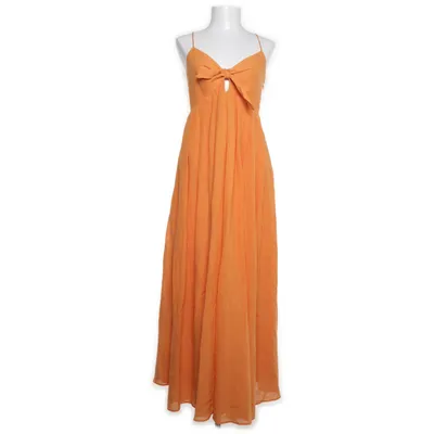 Långklänning (Orange) från H&M Trend Bomull, Viskos