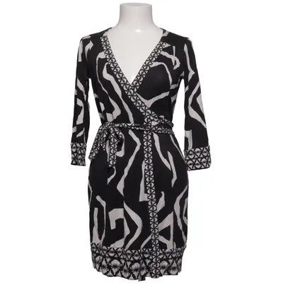 Wikkeljurk (Zwart, Wit, Meerkleurig) van Diane von Furstenberg Zijde