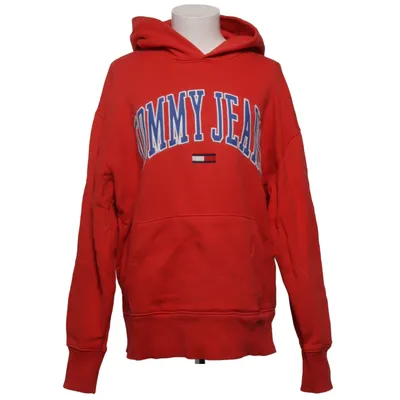 Sweat à capuche (Rouge) de Tommy Hilfiger Jeans Coton