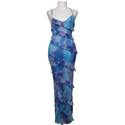 Maxi jurk (Blauw, Lila, Meerkleurig) van Shein Elastaan, Polyester