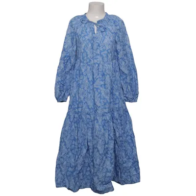 Klänning (Blå, Vit) från M&S Collection Bomull