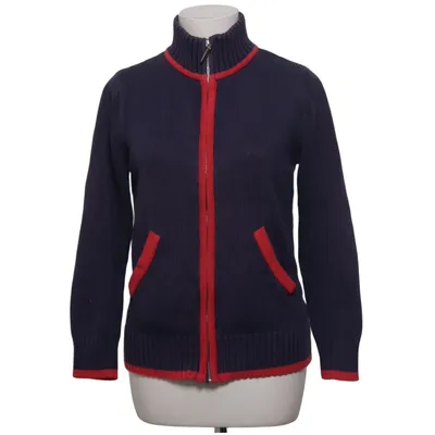 Cardigan (Blue, Red) from Tulchan Cotton