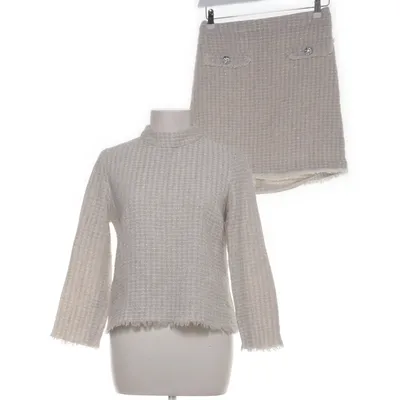 Set (Beige, Silverfärgad) från Hallhuber Bomull, Polyamid, Polyester, Ull