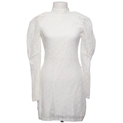 Klänning (Vit) från Maja Nilsson Lindelöf x Gina Tricot Bomull, Polyester
