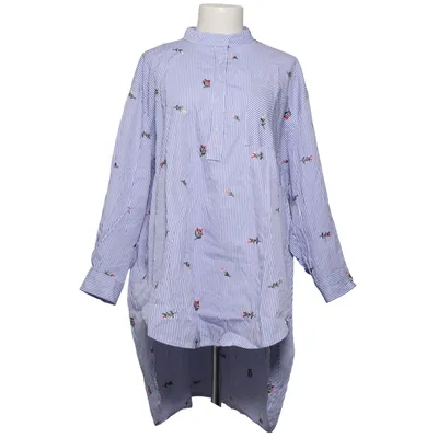 Blouse (Blauw, Wit, Meerkleurig) van Marta Katoen, Polyester