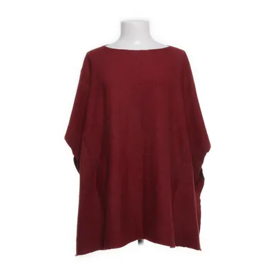 Poncho (Red) from CC Fashion Polyester, Viscose
