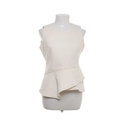 Peplum top (Beige) from Zara Woman Cotton, Elastane, Polyamide