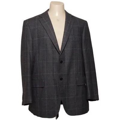 Kavaj (Blå, Grå) från Suitsupply Kupro, Ull