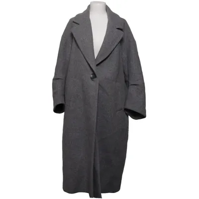 Frakke (Grå) fra Zara Viscose