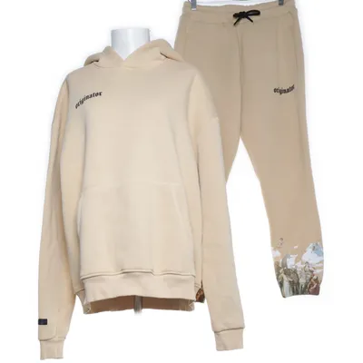 Loungewear (Beige) Katoen, Polyester