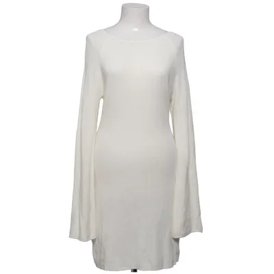 Jurk (Open Back Lace Detail Knitted Mini Dress) van NA-KD Acryl, Katoen
