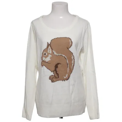 Sweater (Hvid, Brun) fra BPC Bonprix Collection Akryl