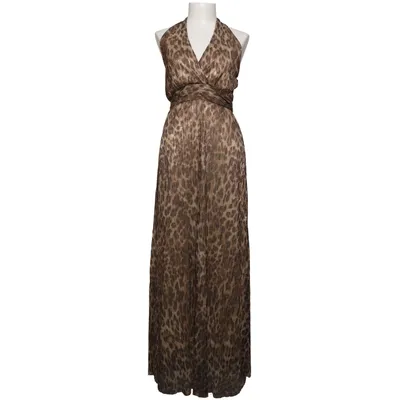 Robe dos-nu (Marron, Noir, Beige) de Trois Ka Élasthane, Polyester