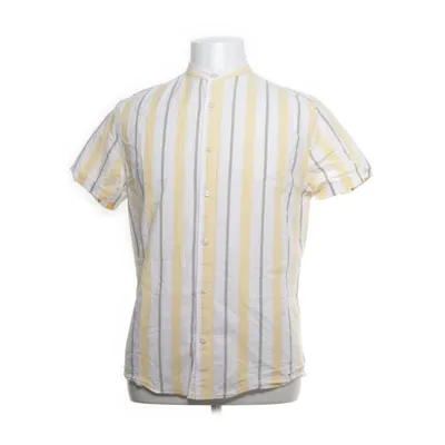 Kortärmad skjorta (Vit, Gul) från Dobber Ekologisk bomull