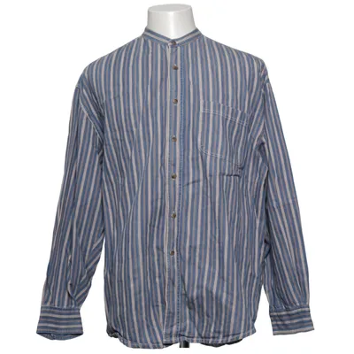 Skjorta (Blå, Vit) från Trader Bomull