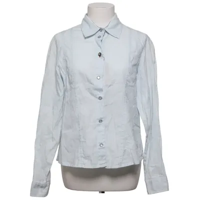Shirt (Blue, White) from Blue Willi's Cotton