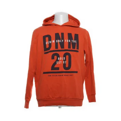 Hættetrøje (Orange, Sort) fra Tom Tailor Denim Bomuld