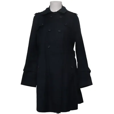 Trench coat (Blue) from Intrend Acetate, Cotton, Viscose