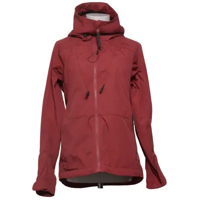 Allvädersjacka (Rosa) från Lundhags Ekologisk bomull, Återvunnen polyester