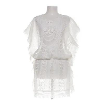 Strandklänning (Vit) från Mango Casual Bomull, Polyester