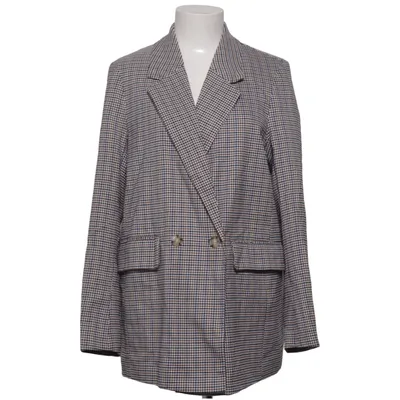 Kavaj (Blå, Vit, Brun) från First Class Collection Elastan, Återvunnen polyester, Viskos