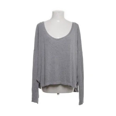 Pullover (Grå) från Brandy Melville Bomull, Elastan, Viskos