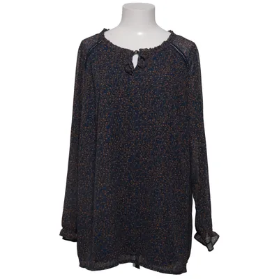 Bluse (Blå, Brun) fra Choice Polyester