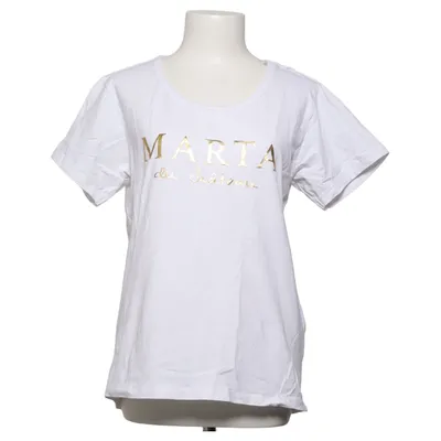 T-shirt (Vit) från Marta du Chateau Bomull, Elastan