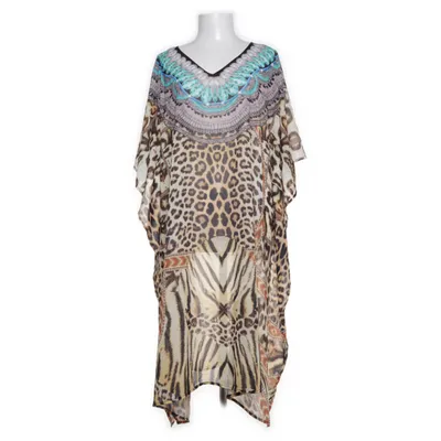 Kaftan (Brun, Flerfärgad) från Damella Polyester