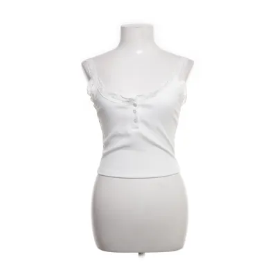 Crop top (Vit) från Dazy Elastan, Polyester