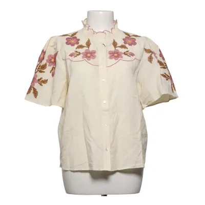 Top (Wit, Meerkleurig) van Sézane Linnen, Organisch katoen, Polyester