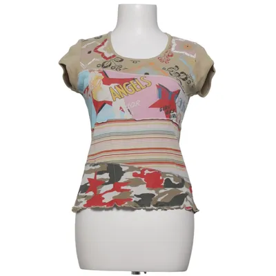 Top (Beige, Meerkleurig) van Next Katoen, Polyester