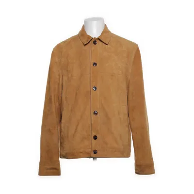 Läderjacka (Brun) från Samsøe & Samsøe Skinn, Polyester