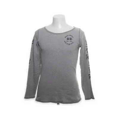 Lange mouwen shirt (Grijs) van Better Bodies Katoen, Polyester