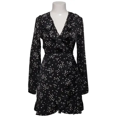 Robe portefeuille (Noir, Blanc) de Cotton Candy La Polyester