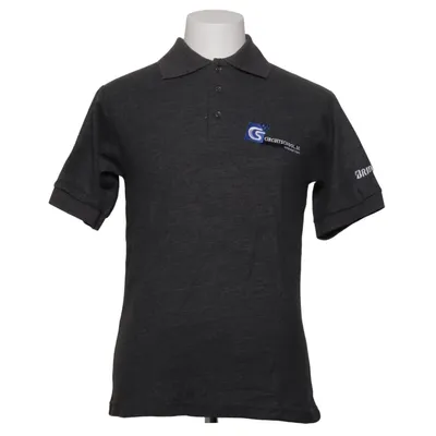 Polo (Gris) de Kawasaki Coton, Polyester