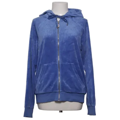 Huvtröja (Blå) från Juicy Couture Bomull, Polyester