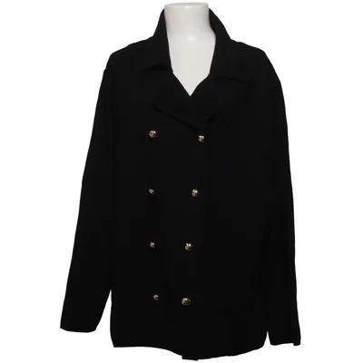 Cabanjacke (Schwarz) von H&M Modern Classic Polyamid, Polyester, Viskose