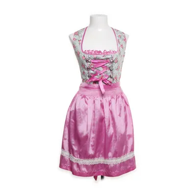 Dress (Pink, Multicolored) from Edel Heiss Cotton, Polyester