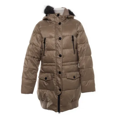 Dunkappa (Beige) från Vero Moda Denim Dun, Fjädrar, Nylon, Polyester