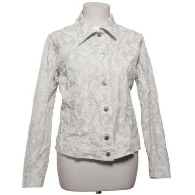 Jacket (Beige, White) from New Line Mac Scott Cotton, Elastane, Polyamide