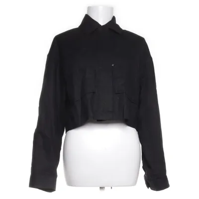 Frackkavaj (Svart) från Zara Polyester, Bomull