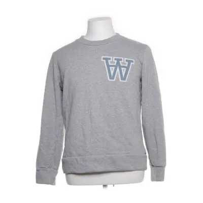 Sweatshirt (Grå, Blå) fra Wood Wood Bomuld, Polyester