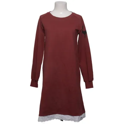 Dress (Red, White) from Blooming Cotton, Elastane