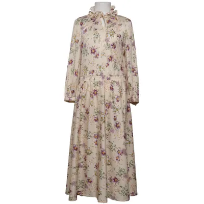 Maxi dress (Yellow, Multicolored) from Hennes Collection by H&M