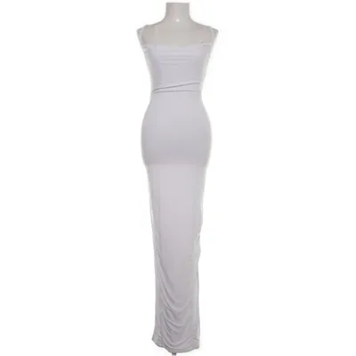 Aftenkjole (Hvid) fra PrettyLittleThing Elastan, Polyester