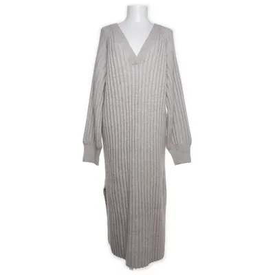 Maxi jurk (Beige) van H&M Acryl, Polyester, Wol