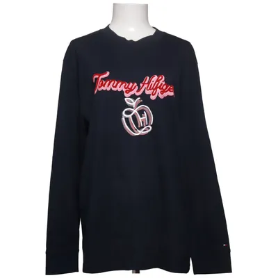 T-shirt à manches longues (Bleu, Rouge, Blanc) de Tommy Hilfiger Coton