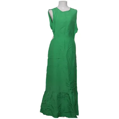 Robe longue (Vert) de Topshop Lin, Viscose
